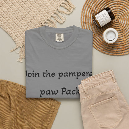 Pampered Paw Pack Shirt — I Proudly Pamper My Dog 100% ring-spun cotton