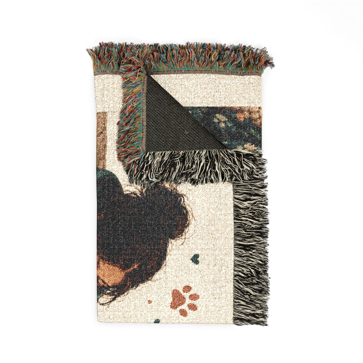 Pampered Paw Woven Blanket