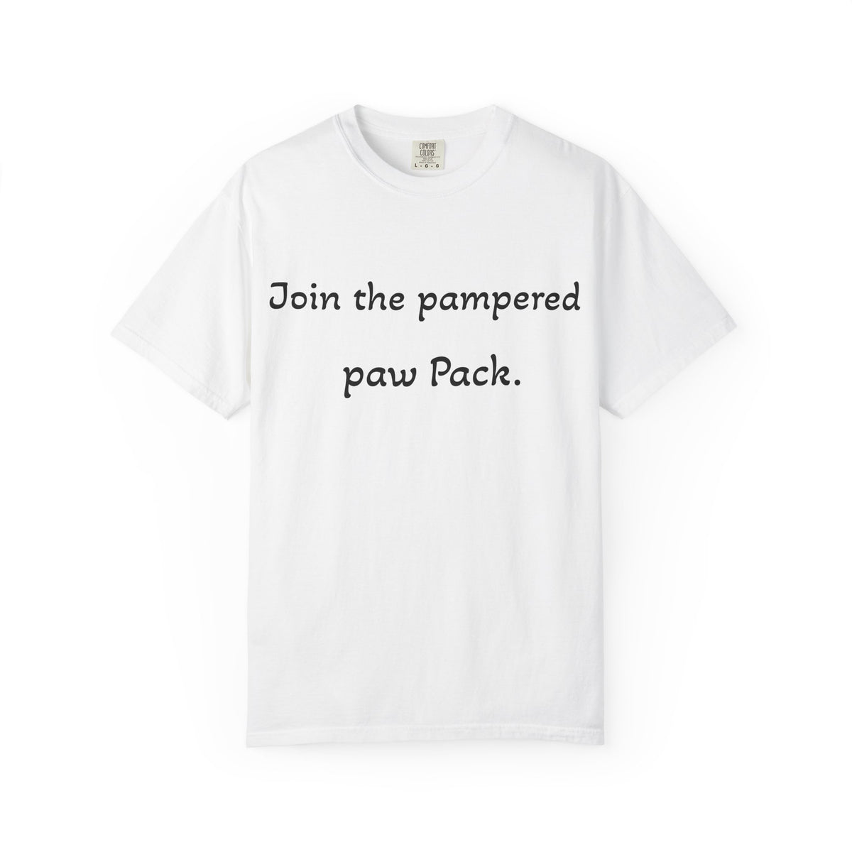 Pampered Paw Pack Shirt — I Proudly Pamper My Dog 100% ring-spun cotton