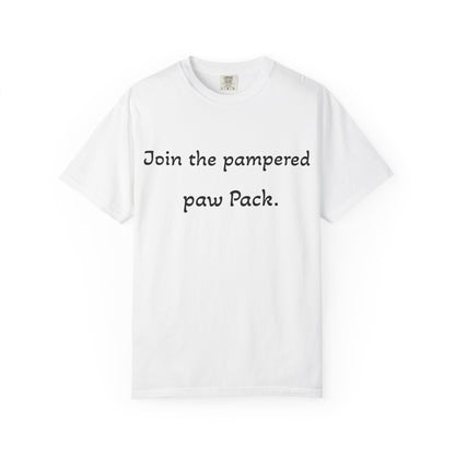 Pampered Paw Pack Shirt — I Proudly Pamper My Dog 100% ring-spun cotton