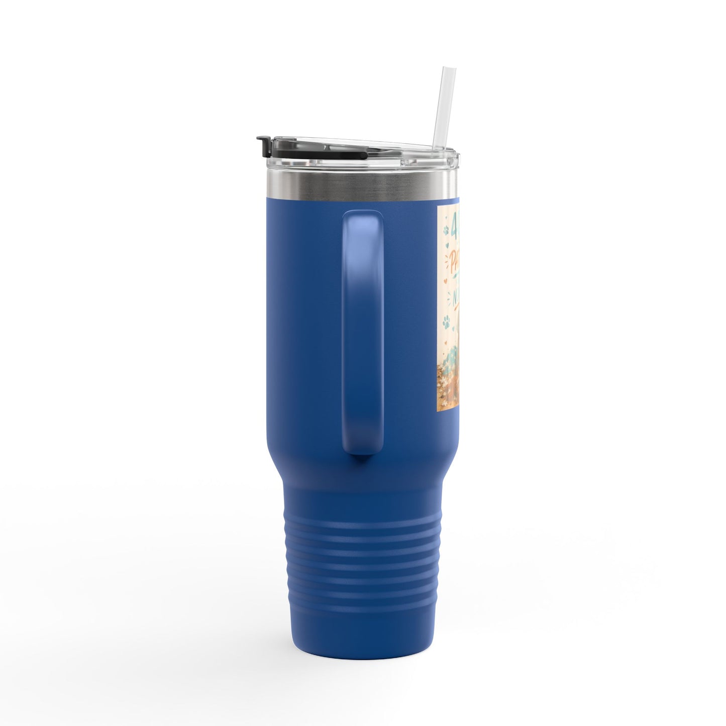 Pampered Paw 40 oz Travel Tumbler