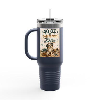 Pampered Paw 40 oz Travel Tumbler
