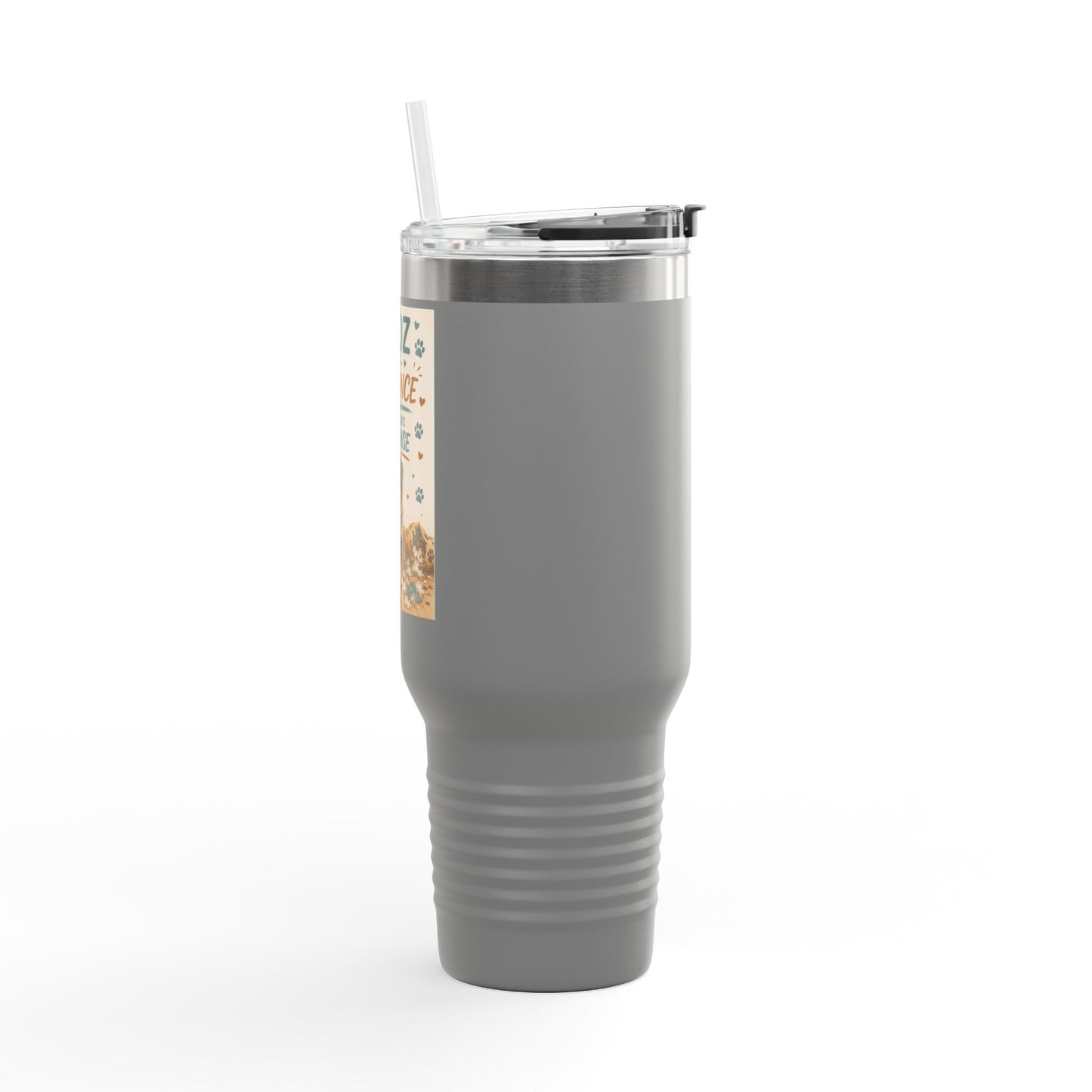 Pampered Paw 40 oz Travel Tumbler