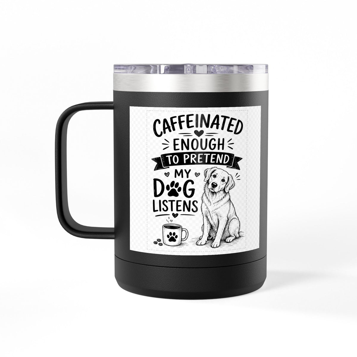 Pampered Paw Coffee Tumbler