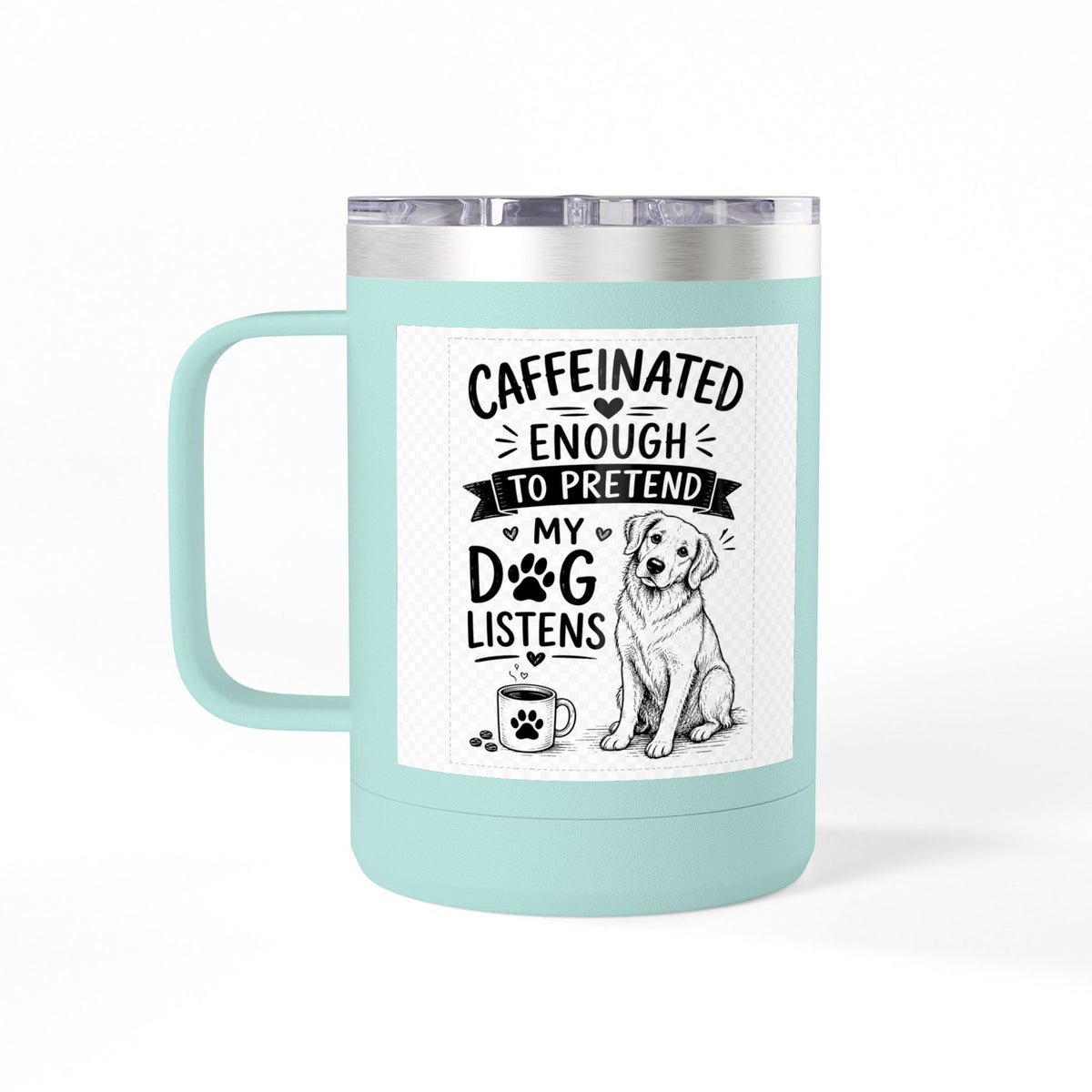 Pampered Paw Coffee Tumbler