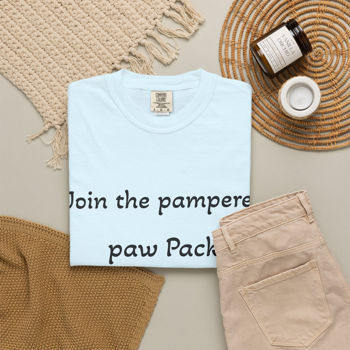 Pampered Paw Pack Shirt — I Proudly Pamper My Dog 100% ring-spun cotton