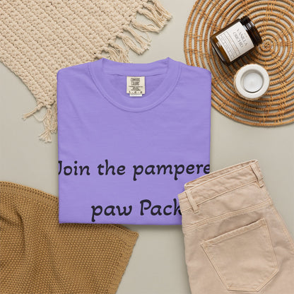Pampered Paw Pack Shirt — I Proudly Pamper My Dog 100% ring-spun cotton