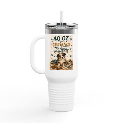Pampered Paw 40 oz Travel Tumbler