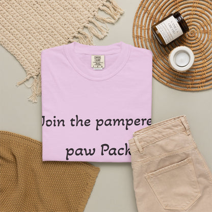 Pampered Paw Pack Shirt — I Proudly Pamper My Dog 100% ring-spun cotton