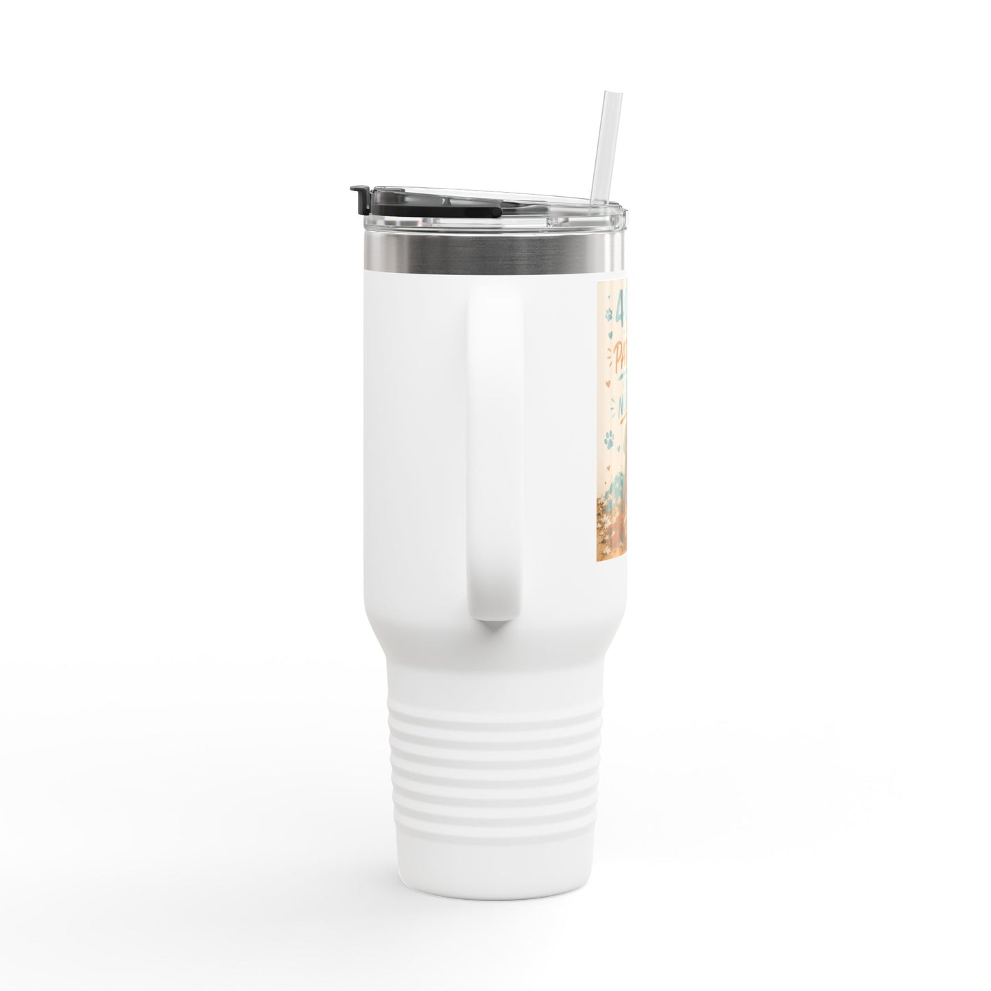 Pampered Paw 40 oz Travel Tumbler