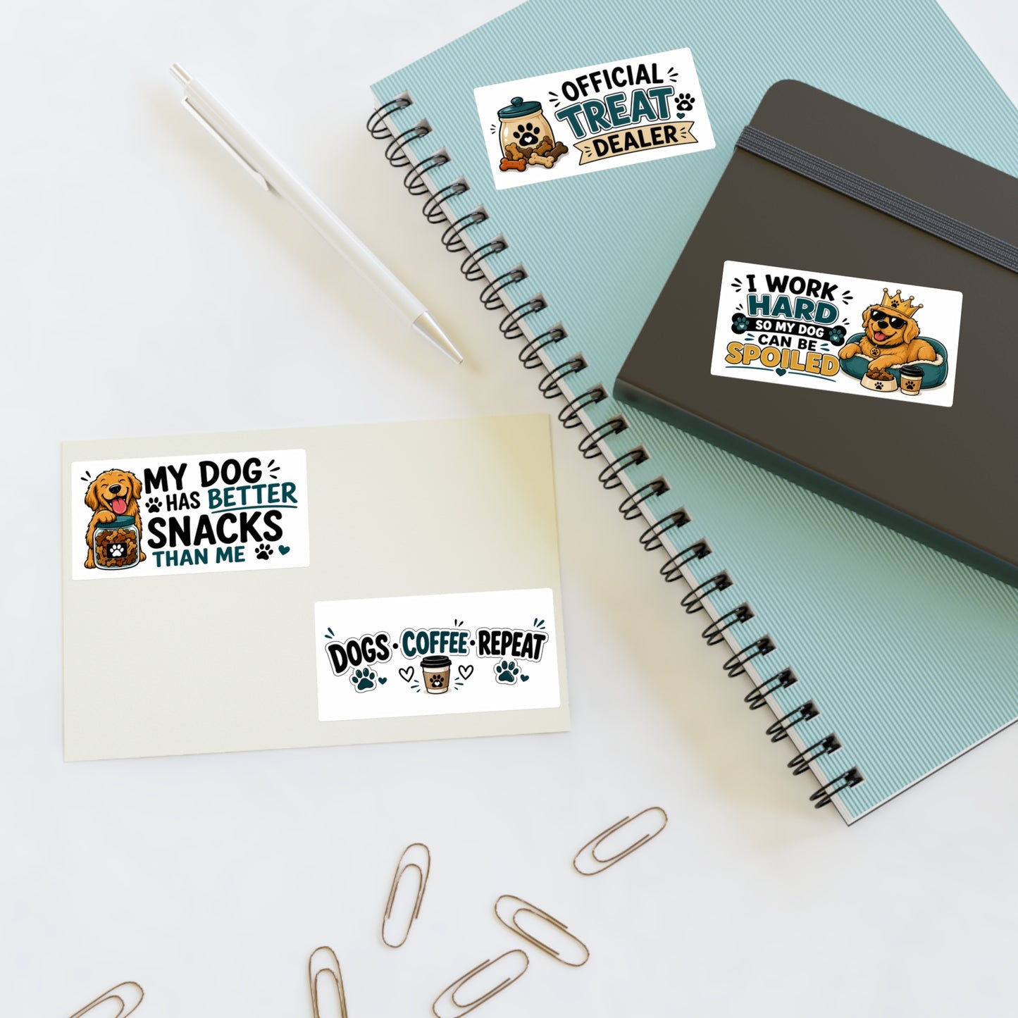 Pampered Paw Sticker Pack