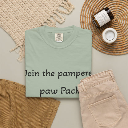Pampered Paw Pack Shirt — I Proudly Pamper My Dog 100% ring-spun cotton