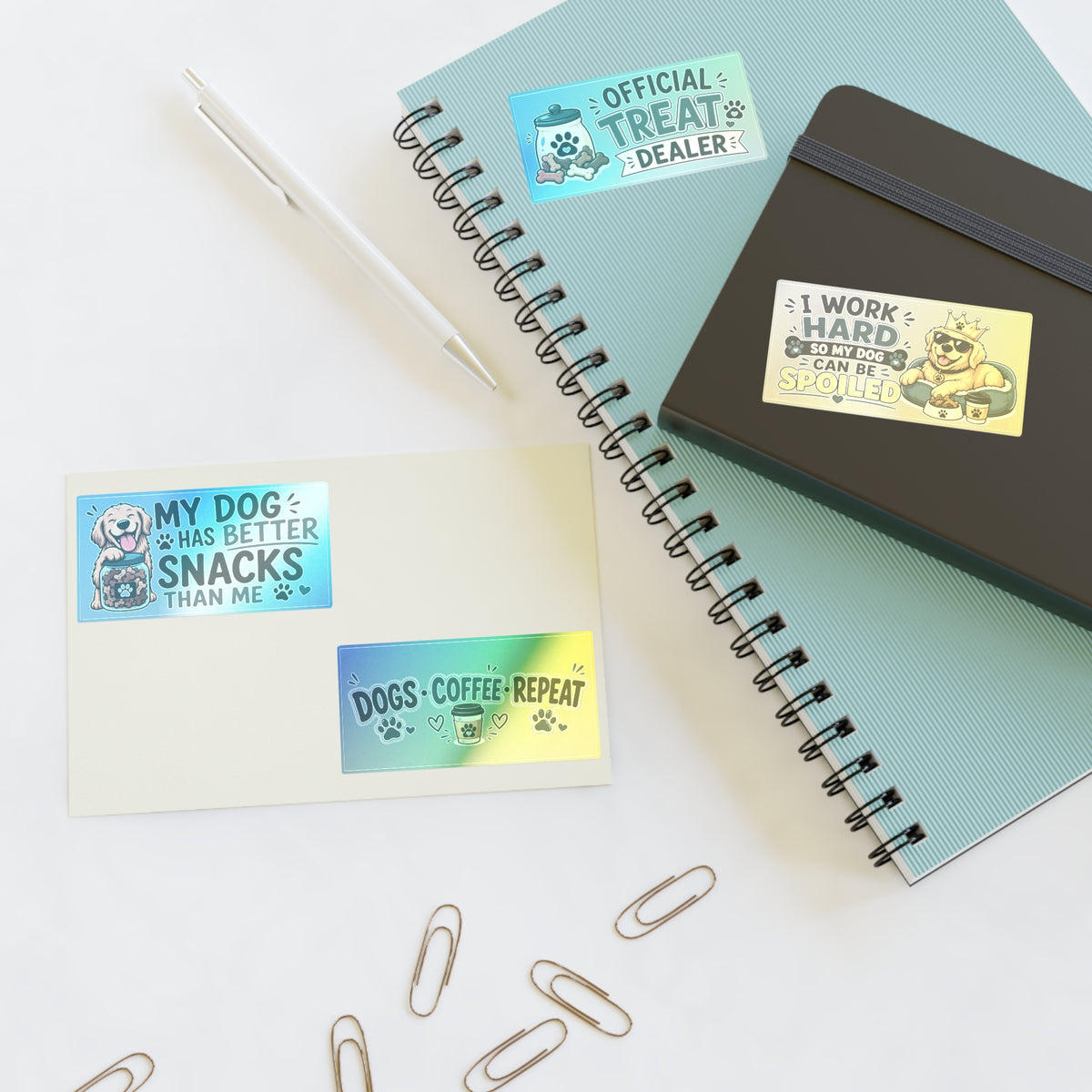 Pampered Paw Sticker Pack