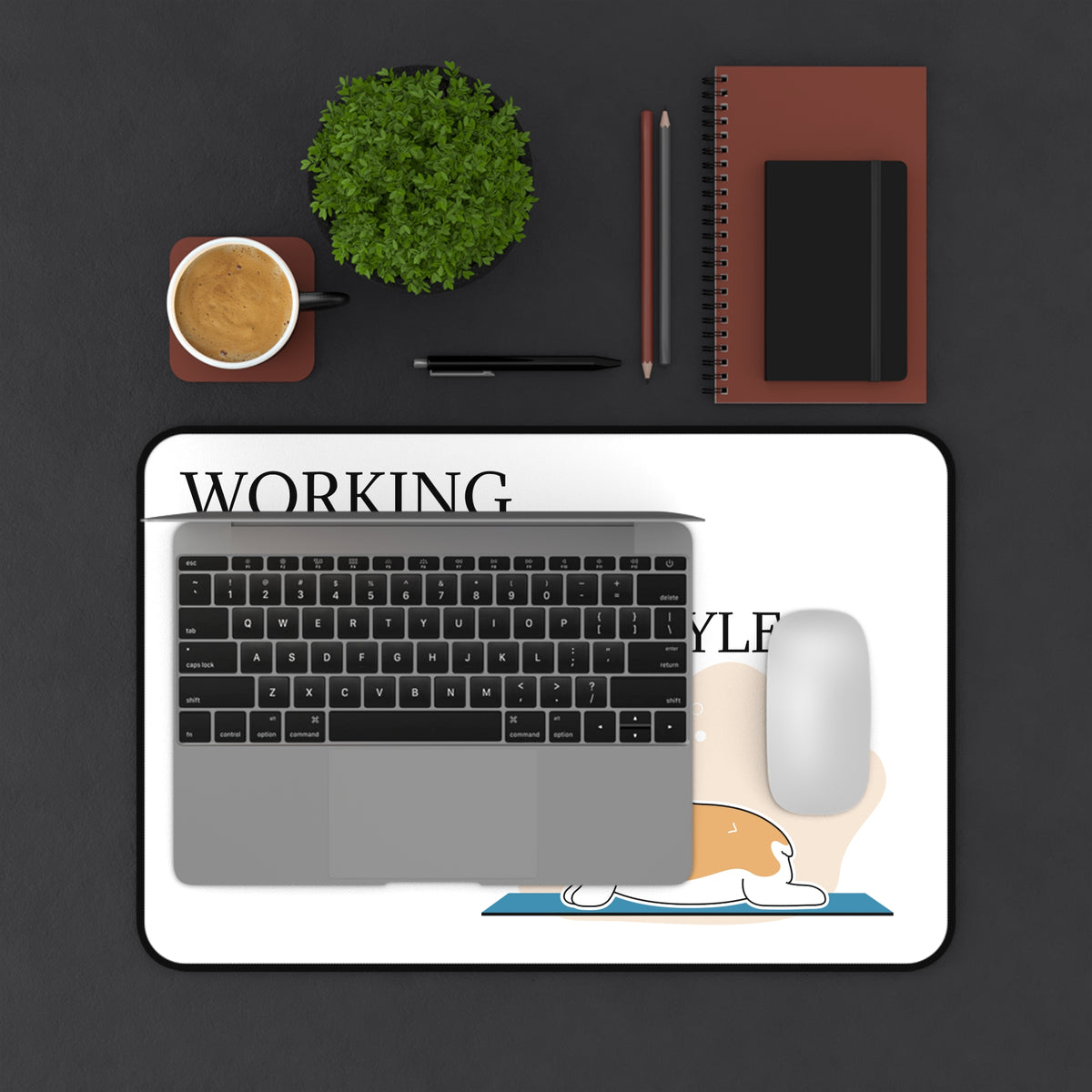 Pampered Paw Desk Mat [for dog mom]