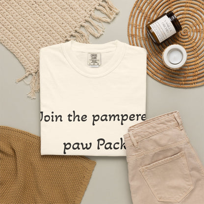 Pampered Paw Pack Shirt — I Proudly Pamper My Dog 100% ring-spun cotton