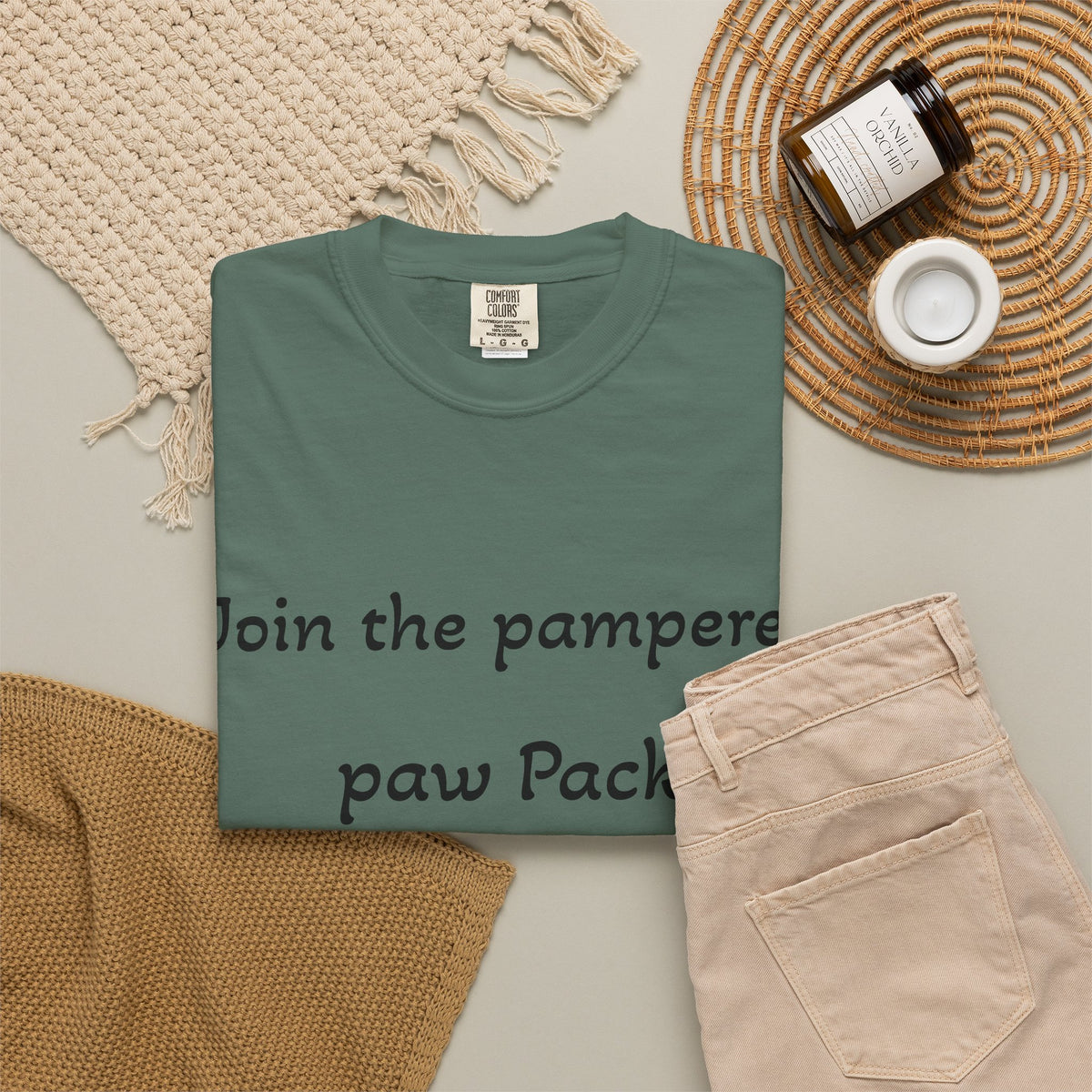Pampered Paw Pack Shirt — I Proudly Pamper My Dog 100% ring-spun cotton