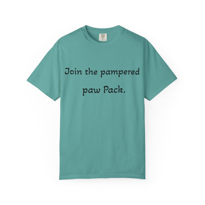 Pampered Paw Pack Shirt — I Proudly Pamper My Dog 100% ring-spun cotton