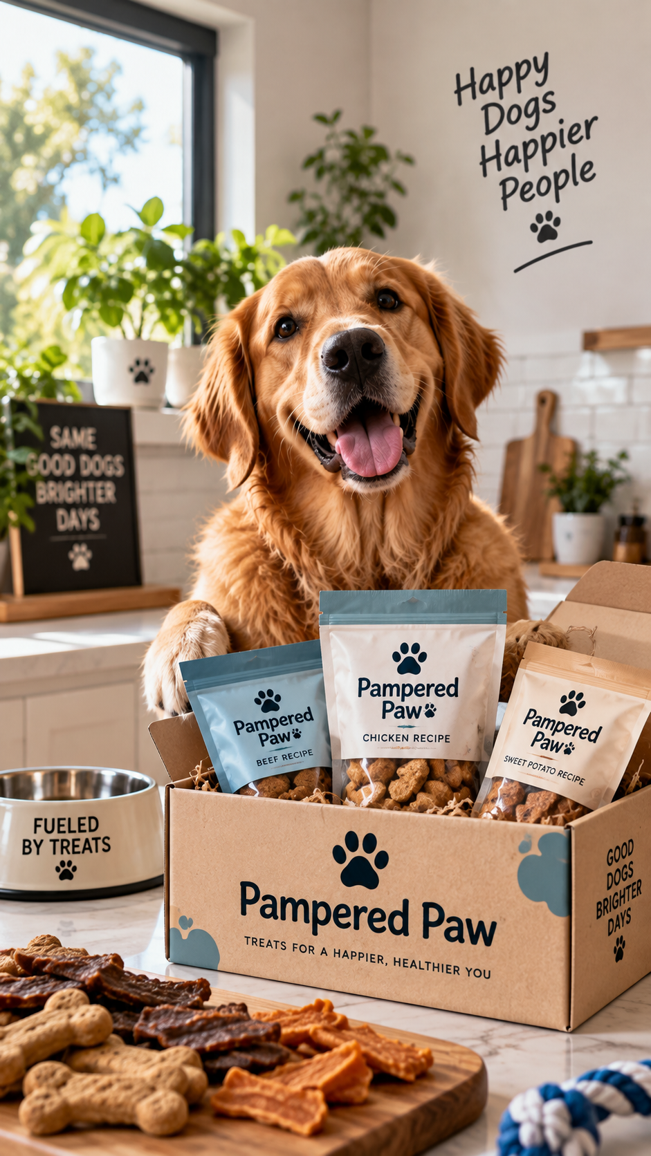Pampered Paw dog treats