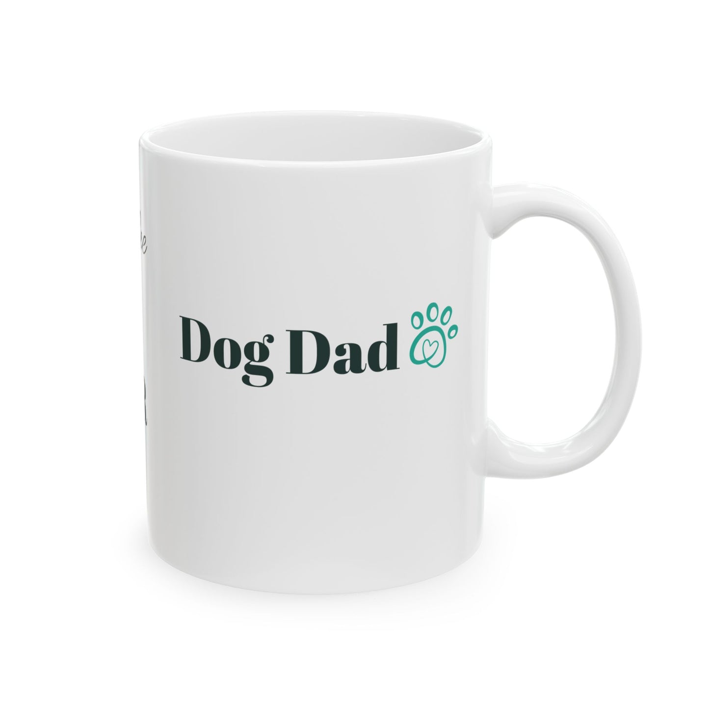 Pampered Paw Coffee Mug [for dog dad]