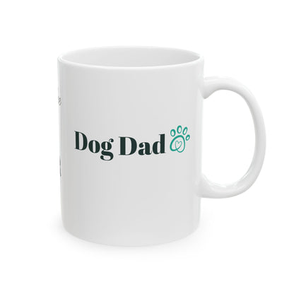 Pampered Paw Coffee Mug [for dog dad]
