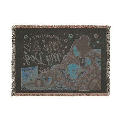 Pampered Paw Woven Blanket