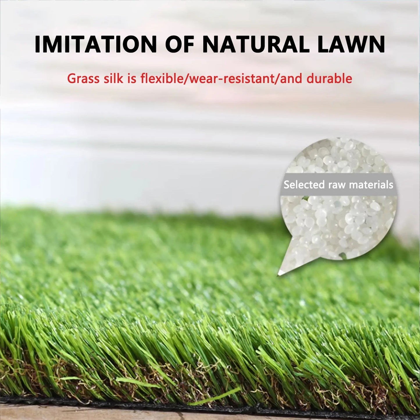 Outdoor Dog Potty Pad, Washable Pee Pads, Puppy Pads, Professional Pet Grass Mat, Easy Clean Non-Slip Training Toilet, Suitable for Small Medium Large Dogs