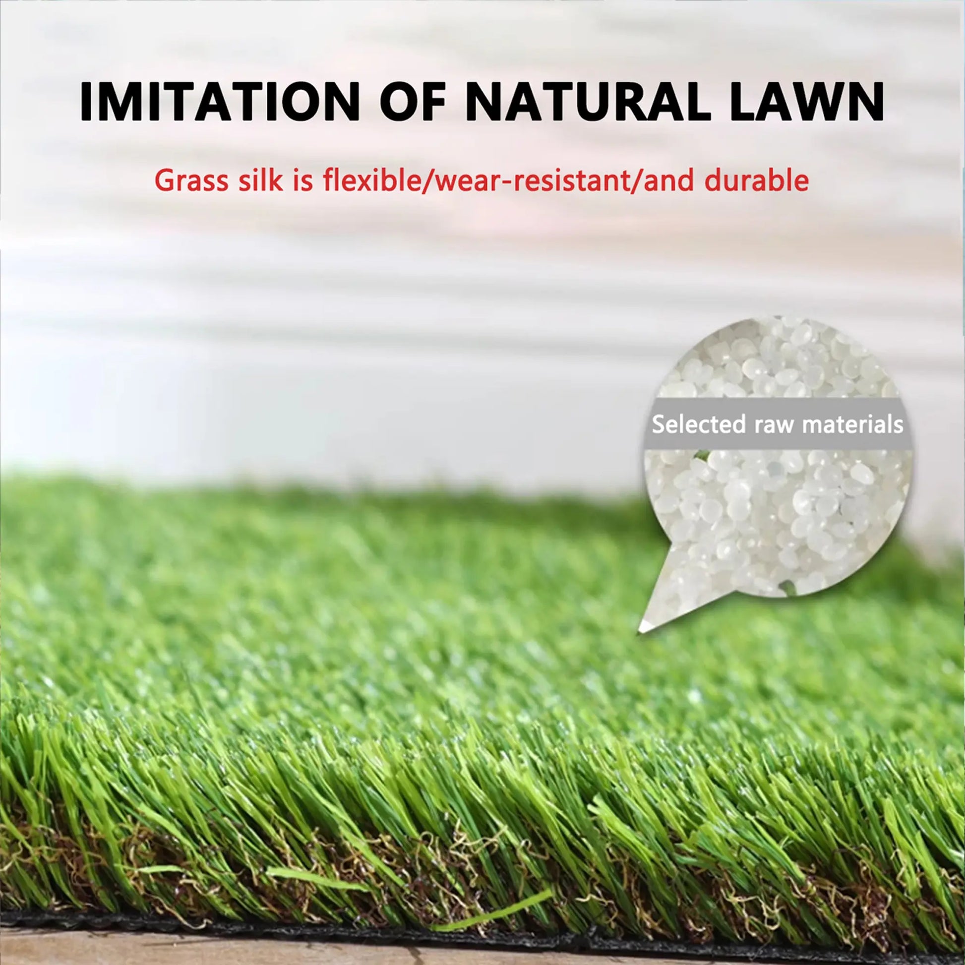 Outdoor Dog Potty Pad, Washable Pee Pads, Puppy Pads, Professional Pet Grass Mat, Easy Clean Non-Slip Training Toilet, Suitable for Small Medium Large Dogs