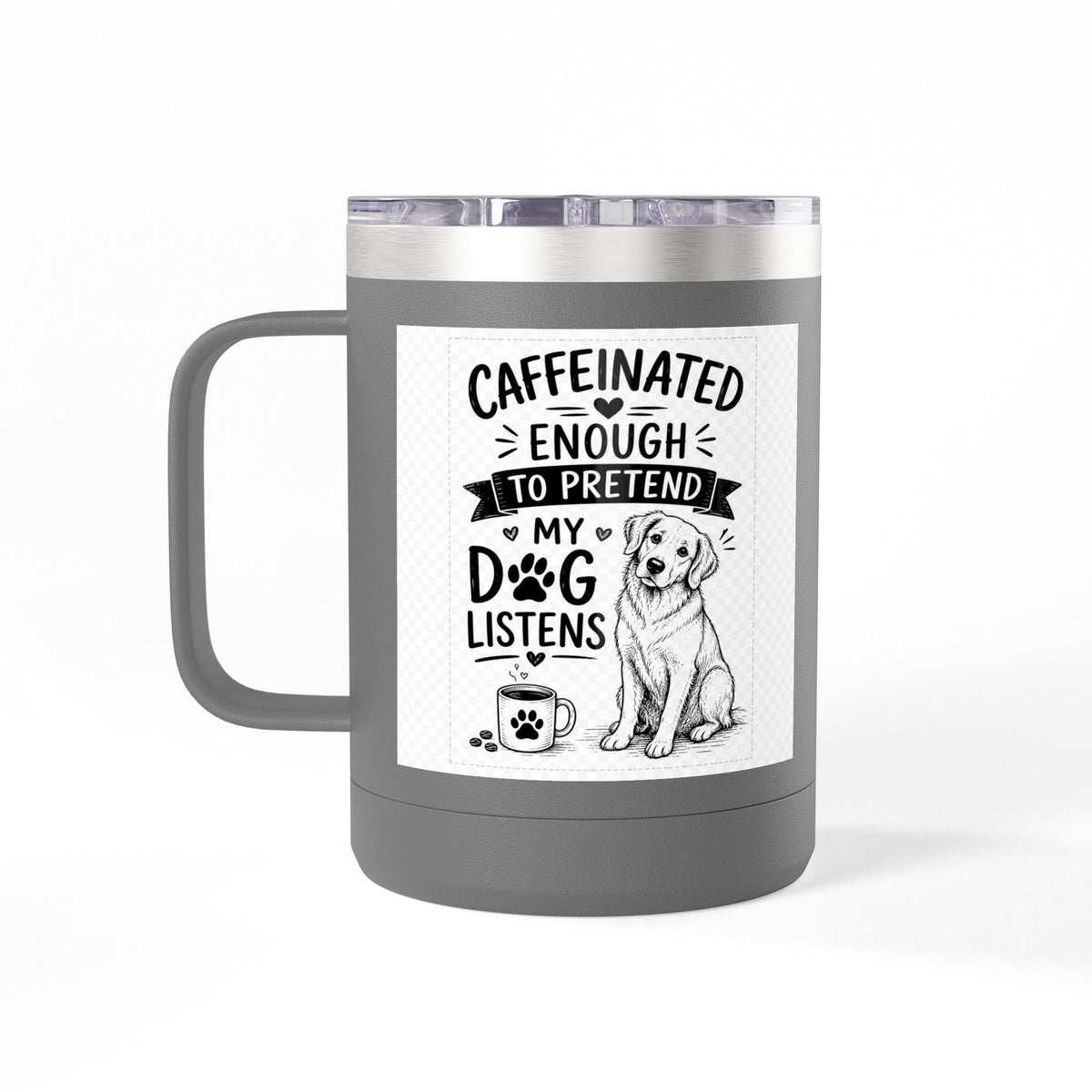 Pampered Paw Coffee Tumbler