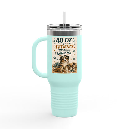 Pampered Paw 40 oz Travel Tumbler