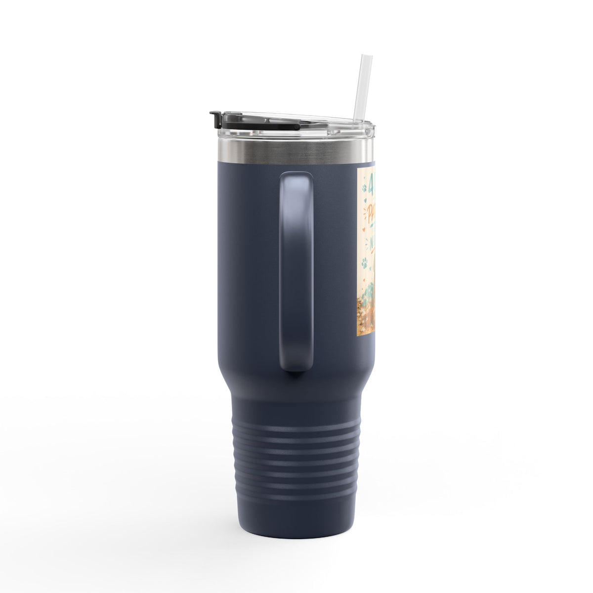 Pampered Paw 40 oz Travel Tumbler