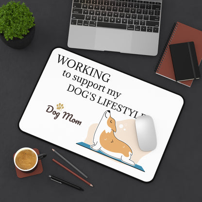 Pampered Paw Desk Mat [for dog mom]