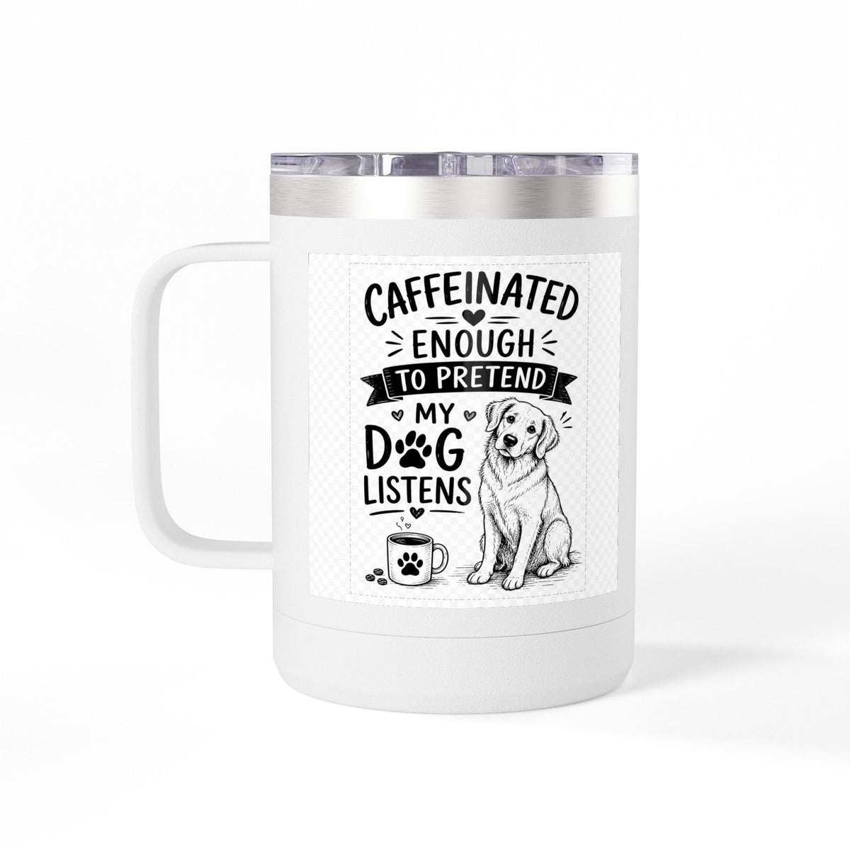 Pampered Paw Coffee Tumbler