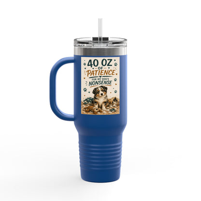 Pampered Paw 40 oz Travel Tumbler