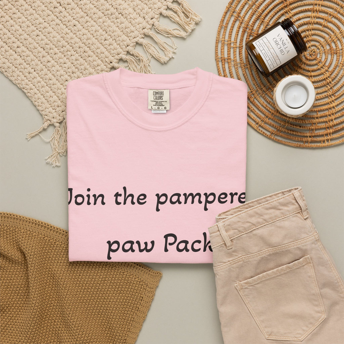 Pampered Paw Pack Shirt — I Proudly Pamper My Dog 100% ring-spun cotton