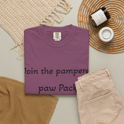 Pampered Paw Pack Shirt — I Proudly Pamper My Dog 100% ring-spun cotton