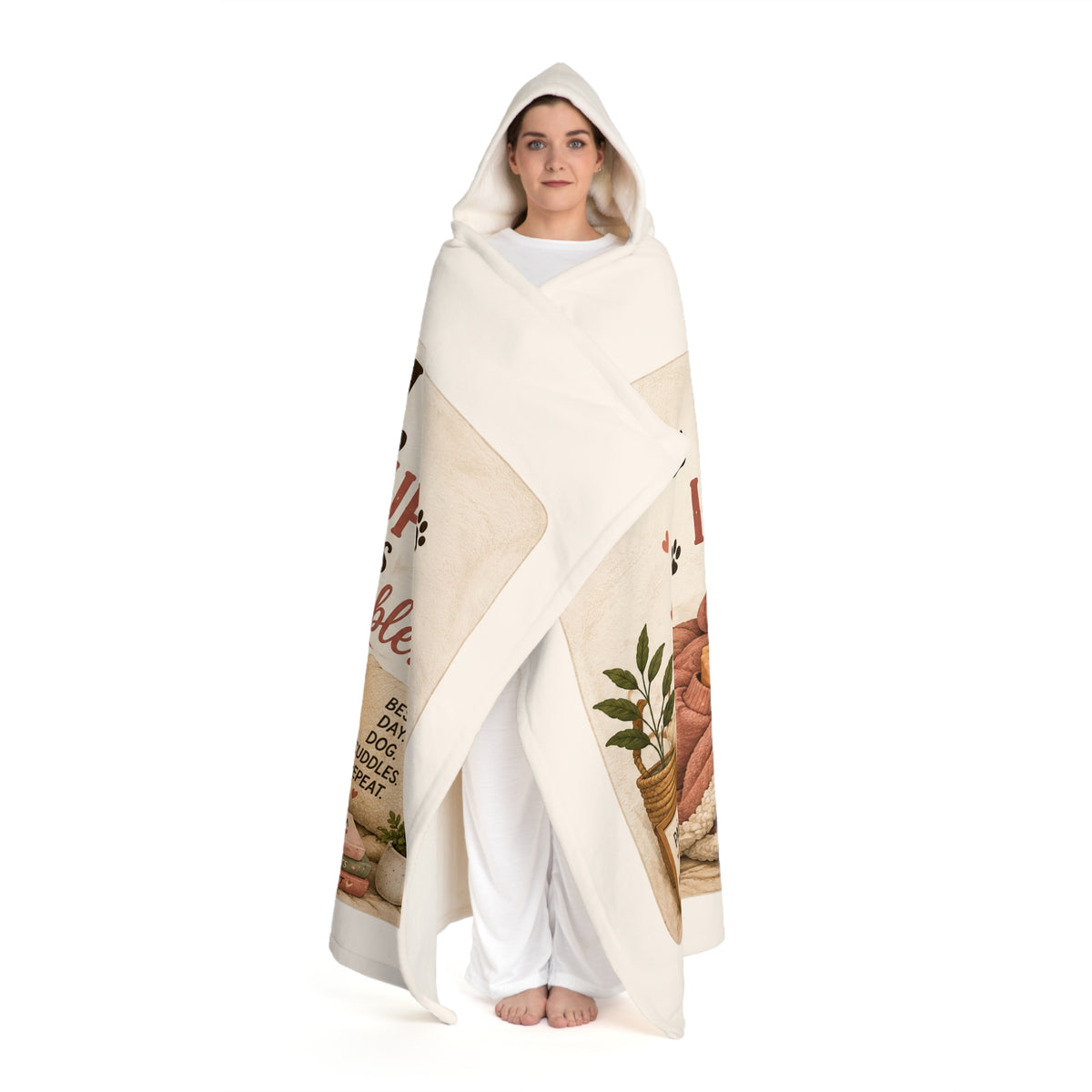 Pampered Paw Hooded Blanket