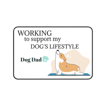 Pampered Paw Desk Mat [for dog dad]
