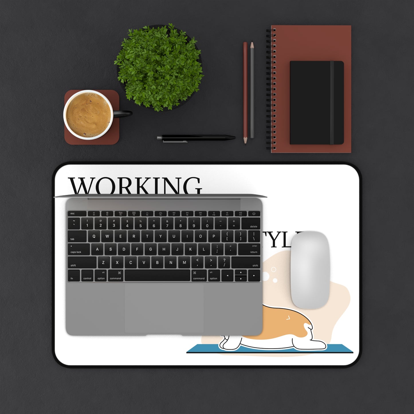 Pampered Paw Desk Mat [for dog dad]