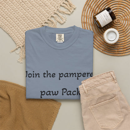 Pampered Paw Pack Shirt — I Proudly Pamper My Dog 100% ring-spun cotton