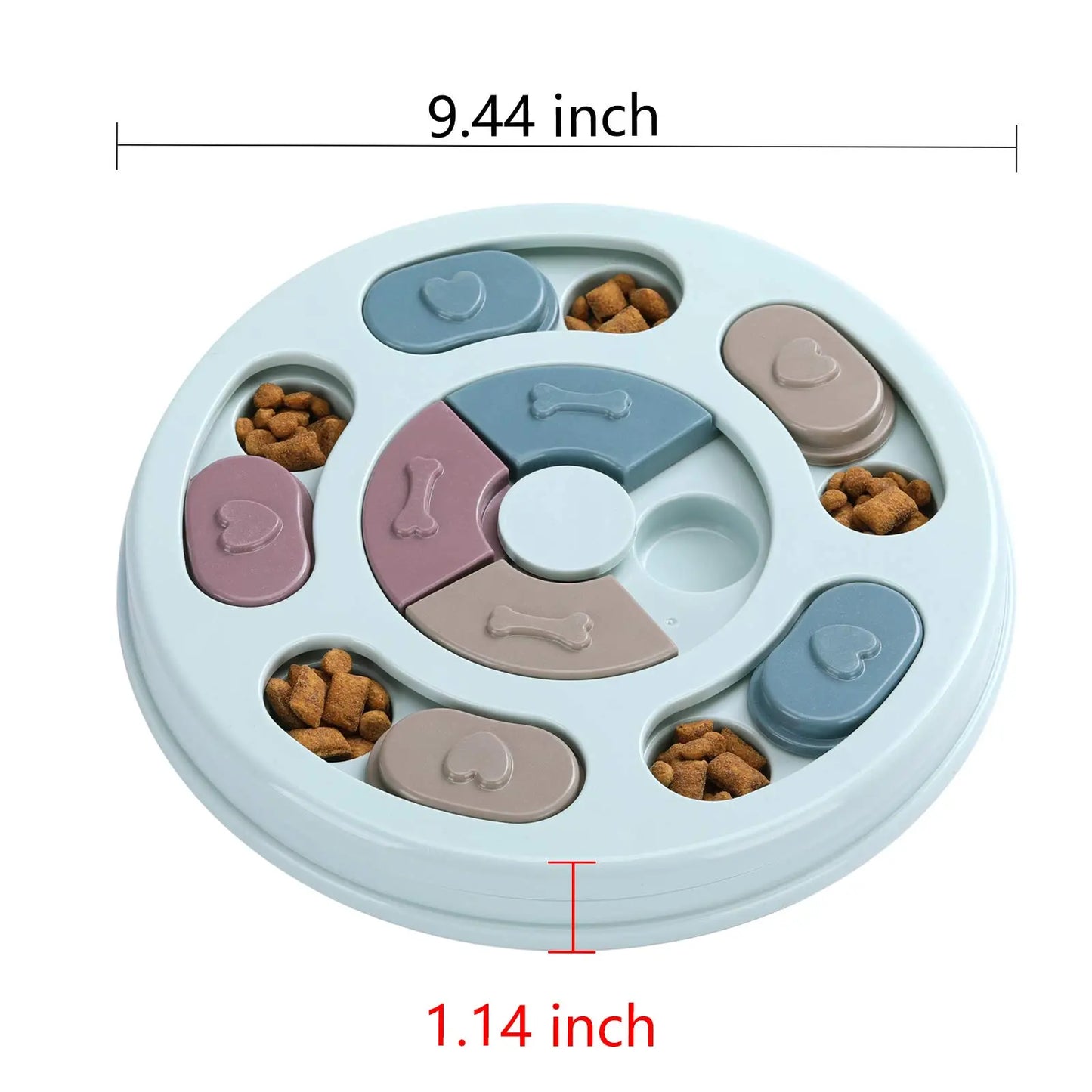 Dog Puzzle Toys for IQ Training & Mental Enrichment - Food Feeder Puzzle Interactive Chew Puppy
