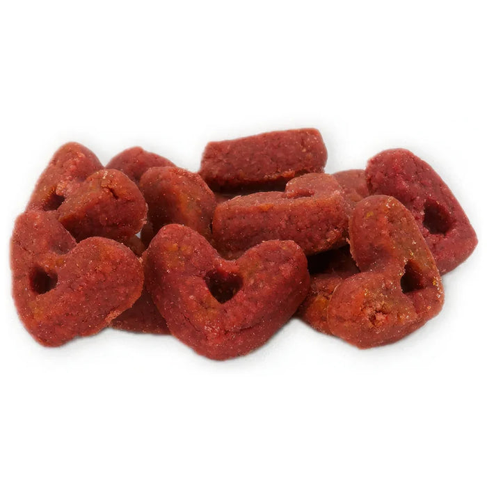 Red Velvet Hearts dog treats